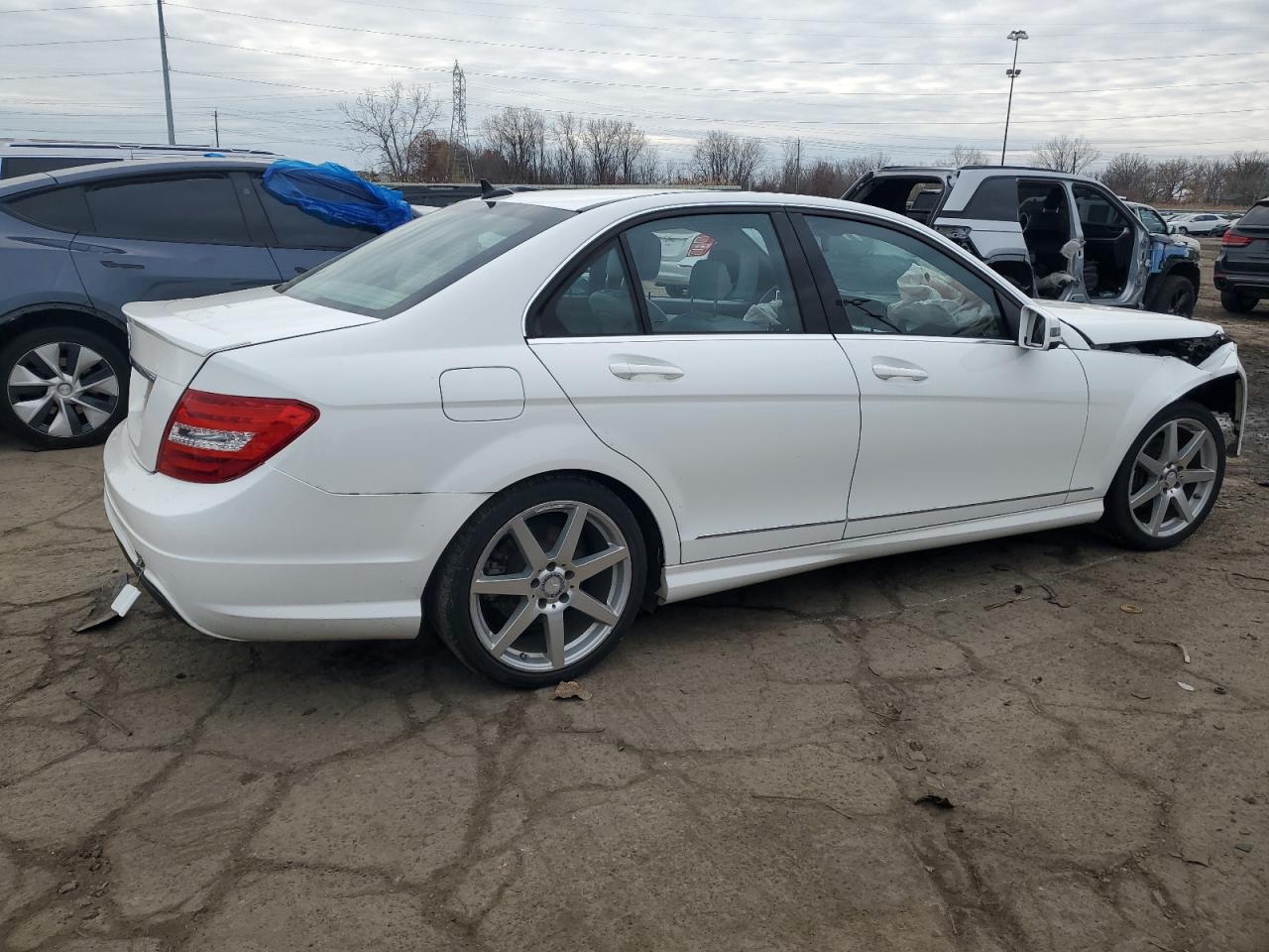 Lot #3316744428 2013 MERCEDES-BENZ C 250