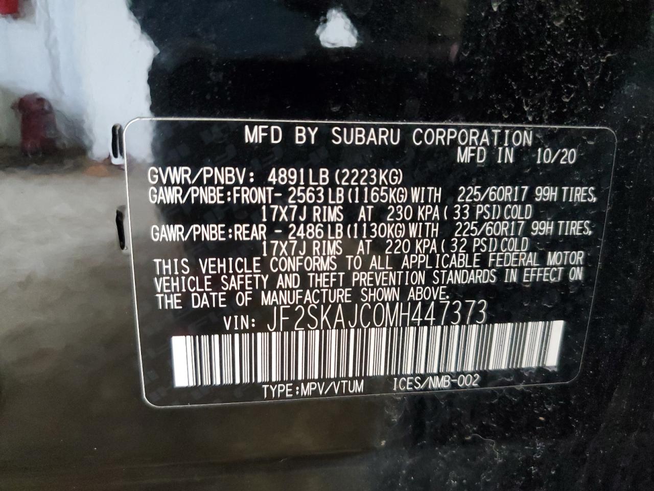 SUBARU FORESTER PREMIUM