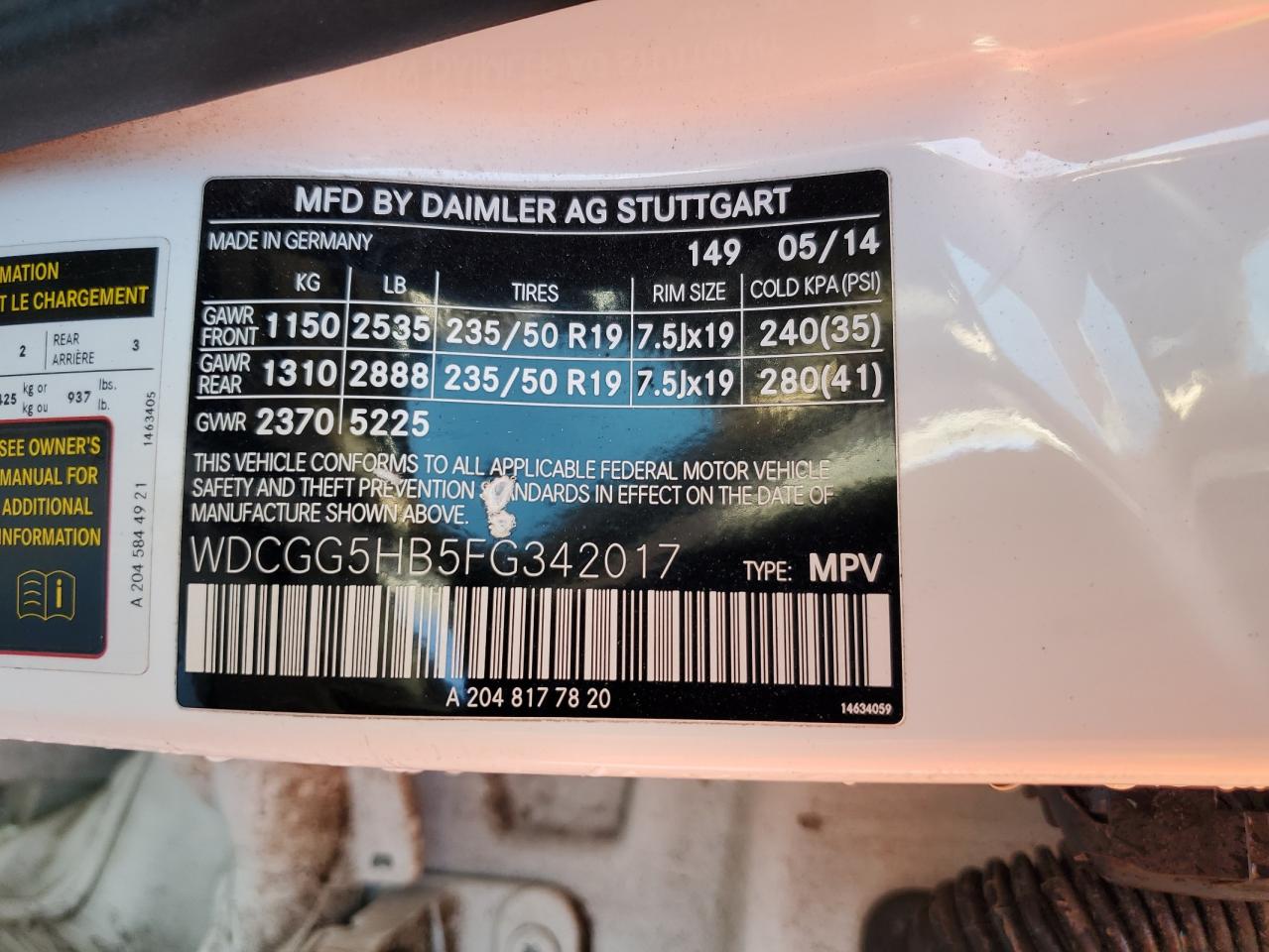 MERCEDES-BENZ GLK-CLASS 350