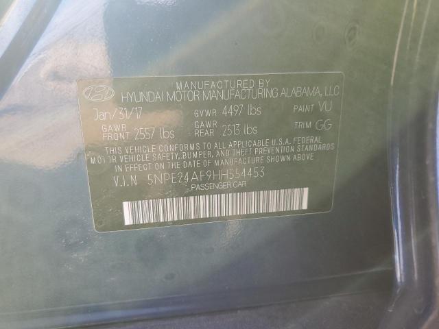 2017 HYUNDAI SONATA SE #3284116562