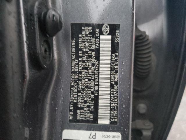 2014 TOYOTA CAMRY L #3302849894