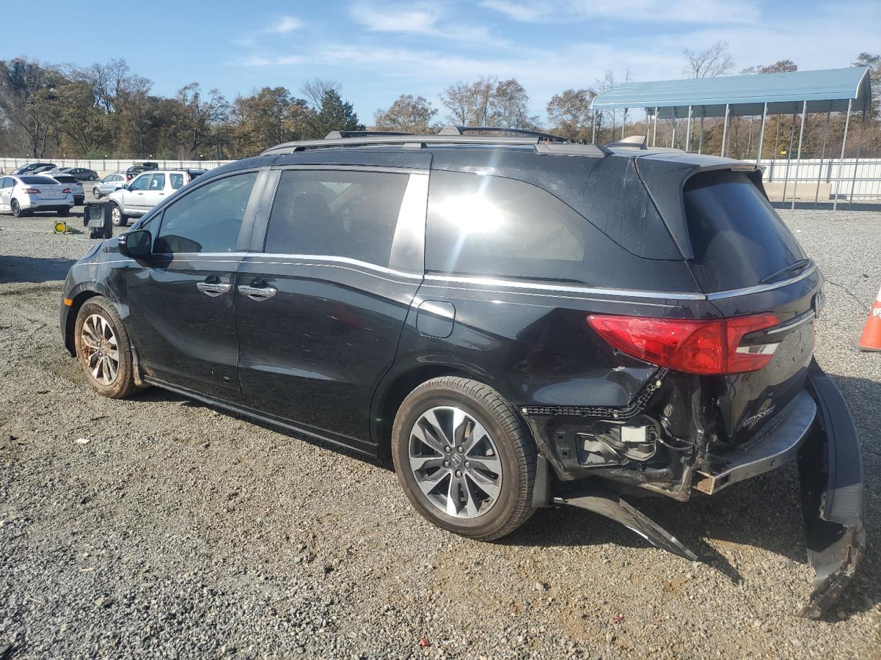 Lot #3291416135 2022 HONDA ODYSSEY EX