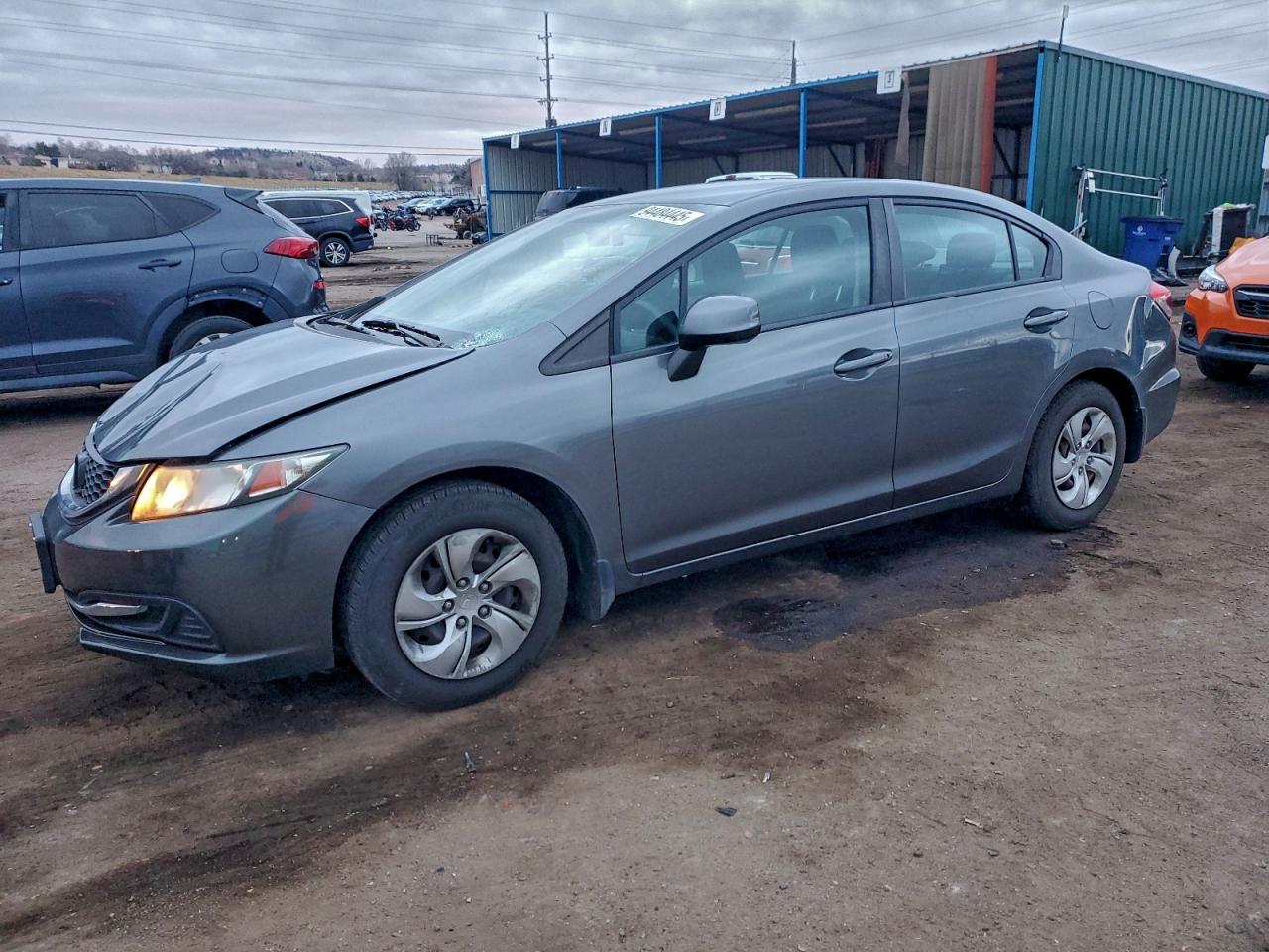 Lot #3302115164 2013 HONDA CIVIC LX