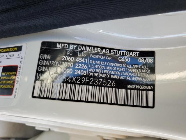 2009 MERCEDES-BENZ C 300 #3302632040