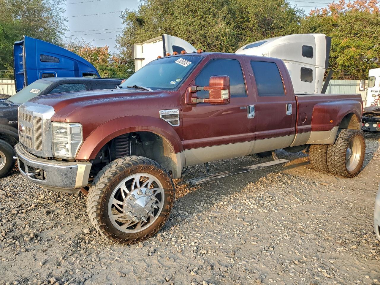 Lot #3305357314 2008 FORD F450 SUPER