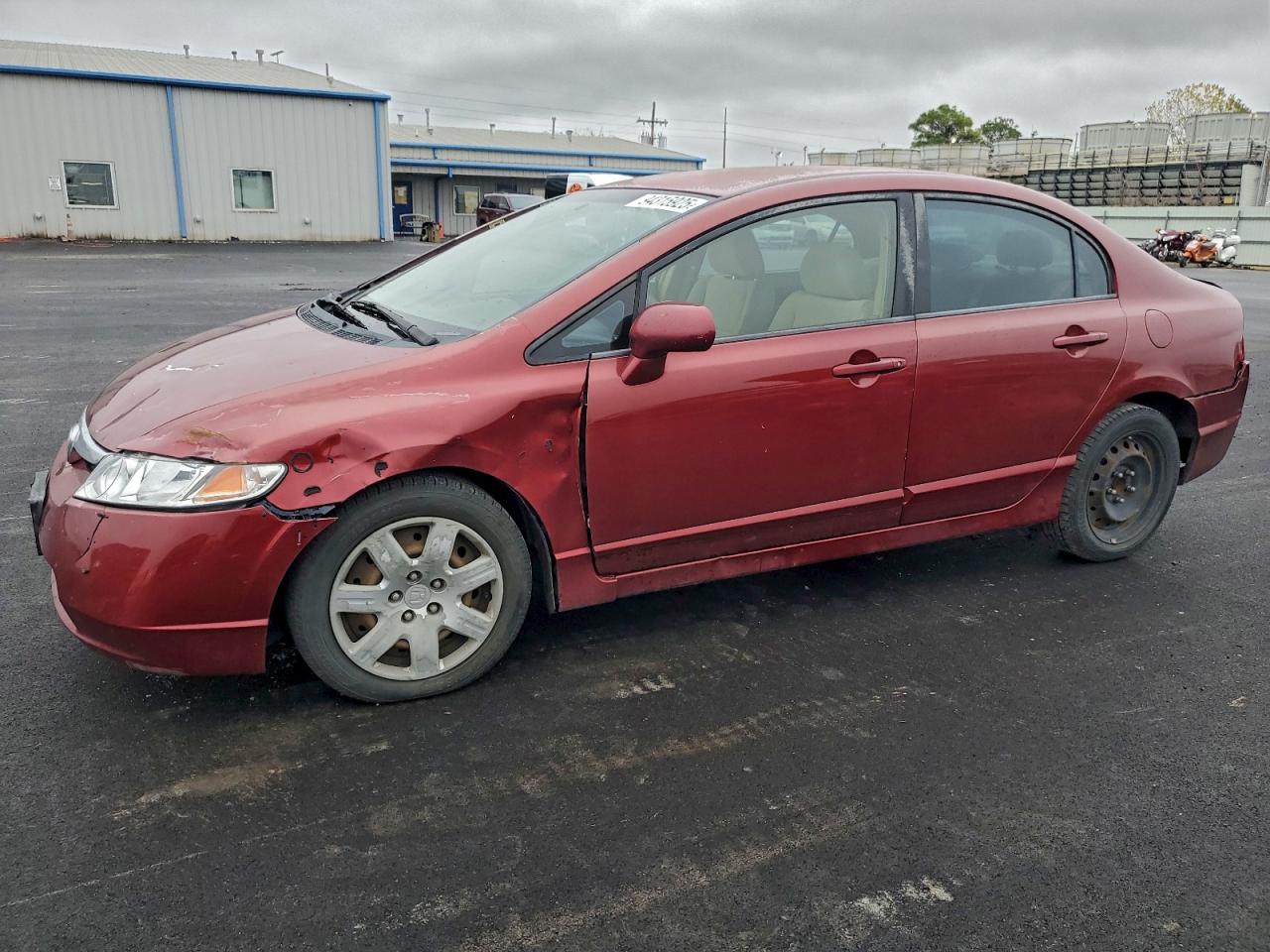 Lot #3309341970 2008 HONDA CIVIC LX