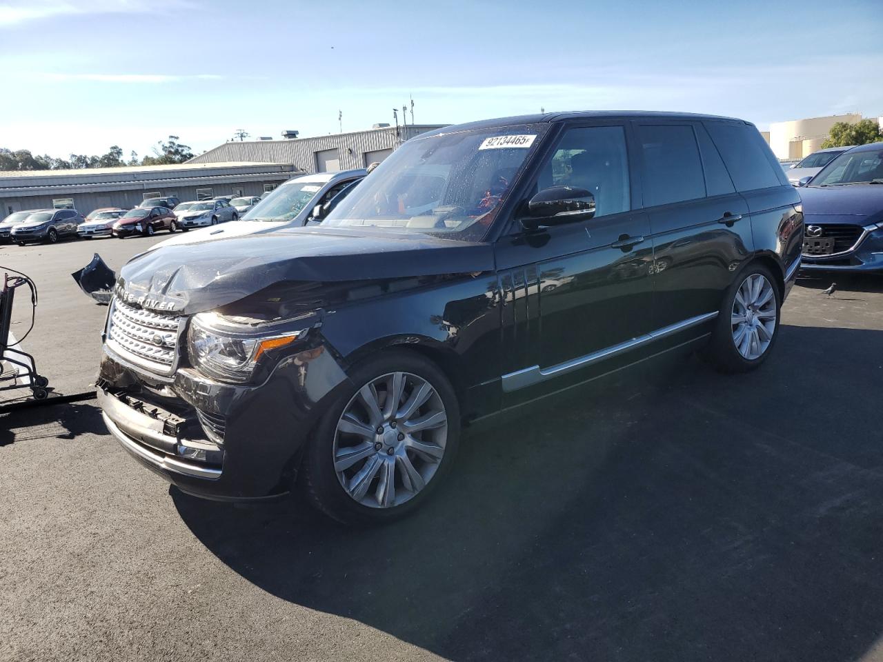 Lot #3302835920 2016 LAND ROVER RANGE ROVE