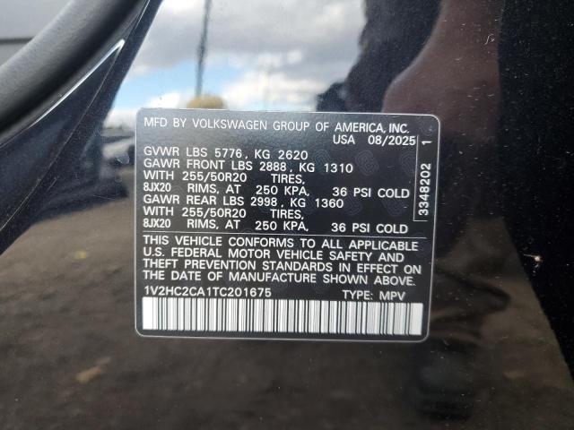 2026 VOLKSWAGEN ATLAS CROS 1V2HC2CA1TC201675