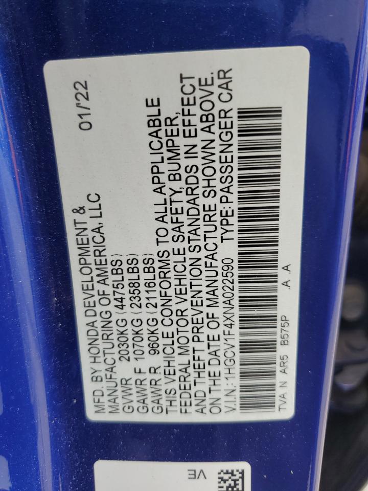 HONDA ACCORD SPORT SE