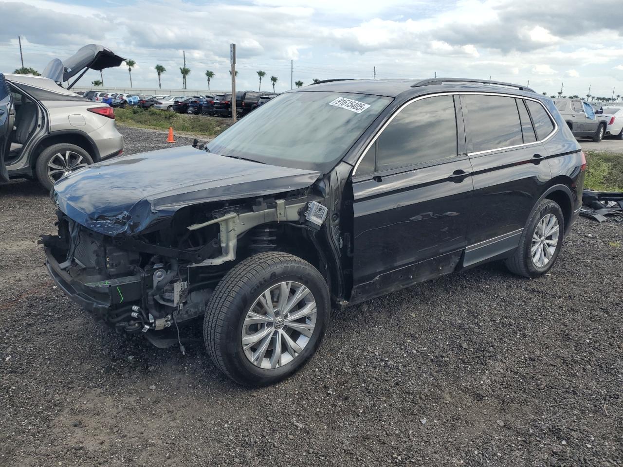 Lot #3297181895 2018 VOLKSWAGEN TIGUAN SE
