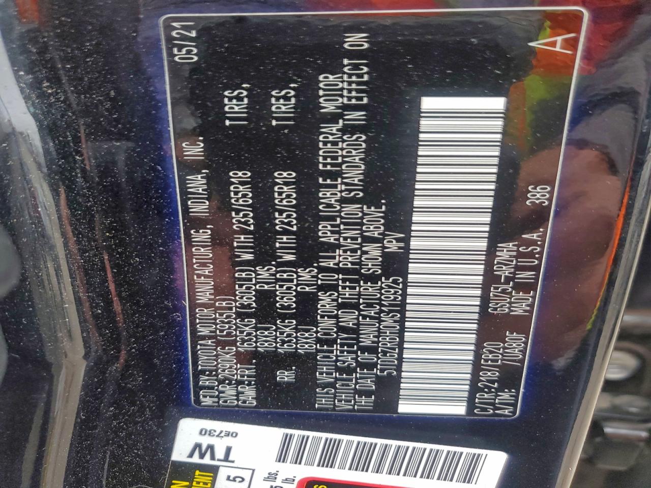 TOYOTA HIGHLANDER XLE