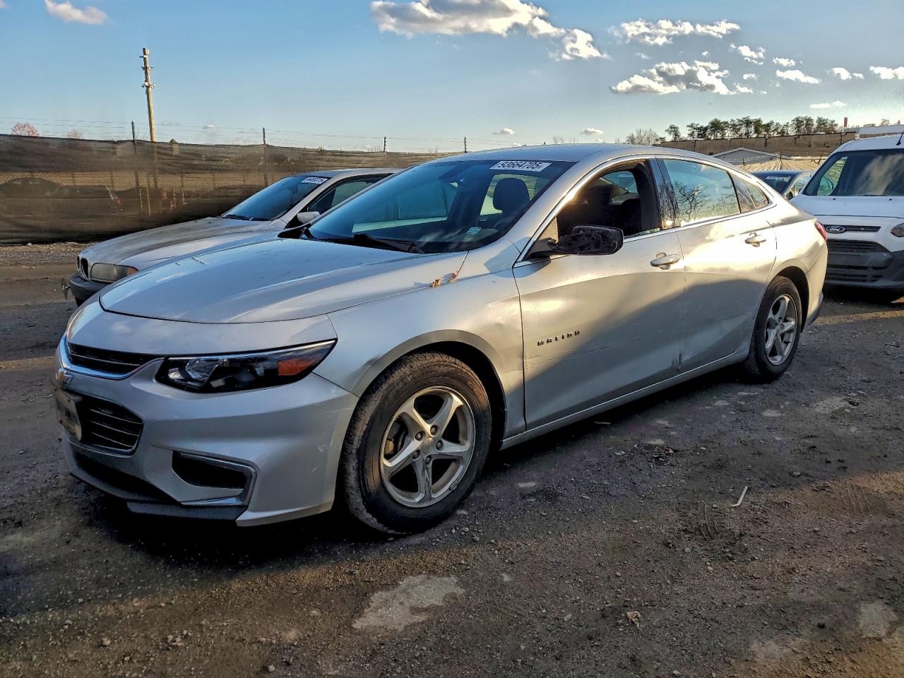 Lot #3316680180 2017 CHEVROLET MALIBU LS