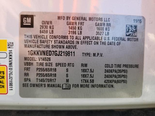 2016 GMC ACADIA SLE - 1GKKVNED7GJ219811