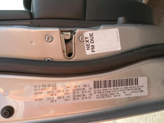 2020 DODGE JOURNEY CR #3312830102