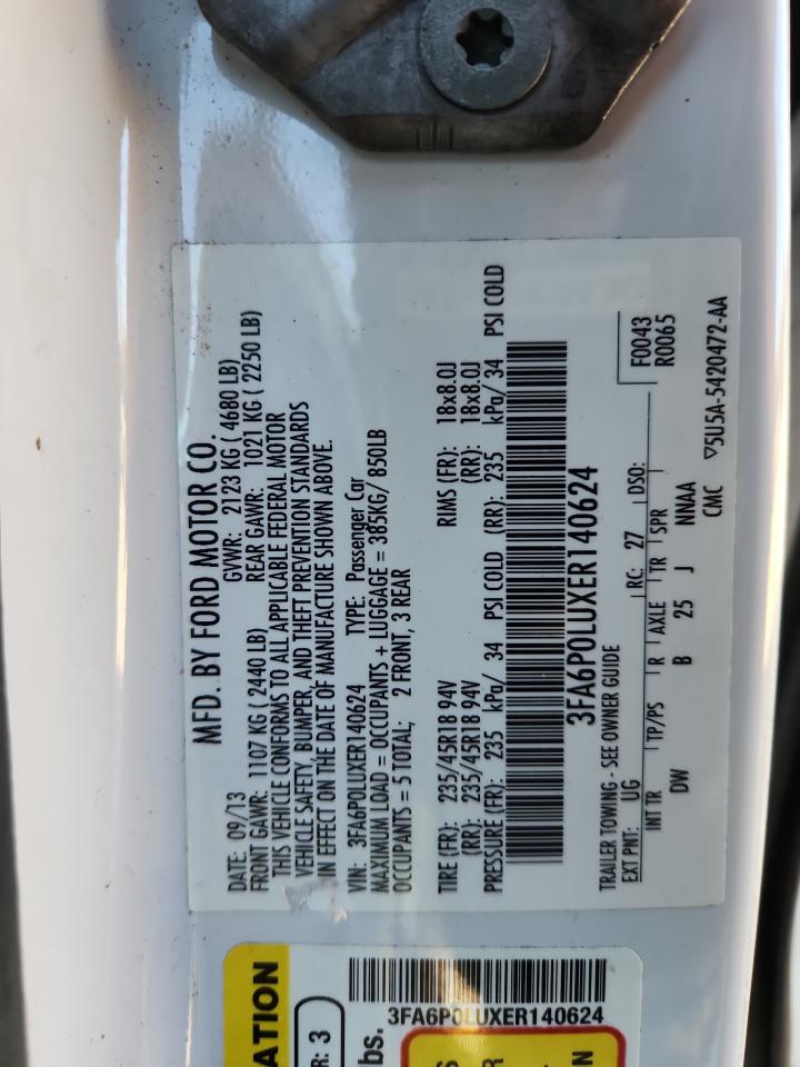 FORD FUSION SE HYBRID