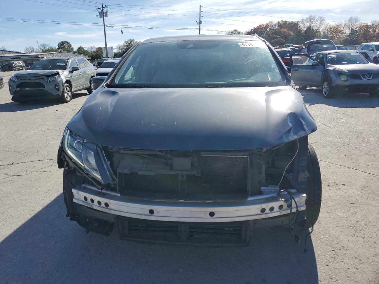 Lot #3309535581 2018 HONDA ODYSSEY EX