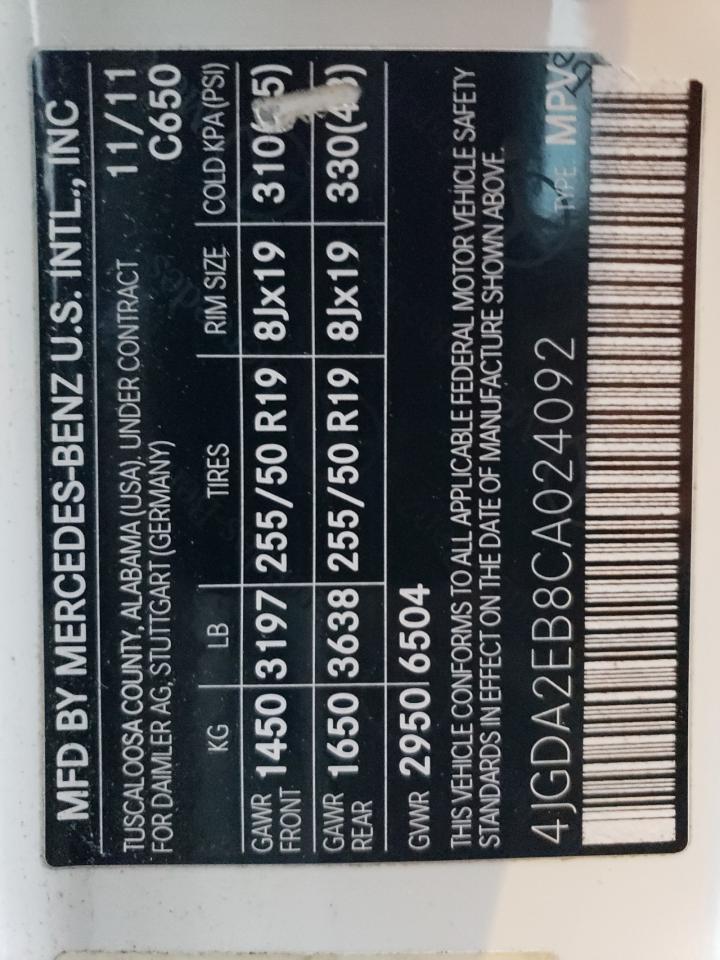 MERCEDES-BENZ M-CLASS 350 BLUETEC