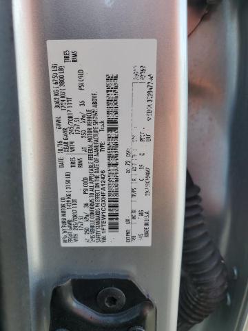 2017 FORD F-150 LIMITED SUPERC #3309384998