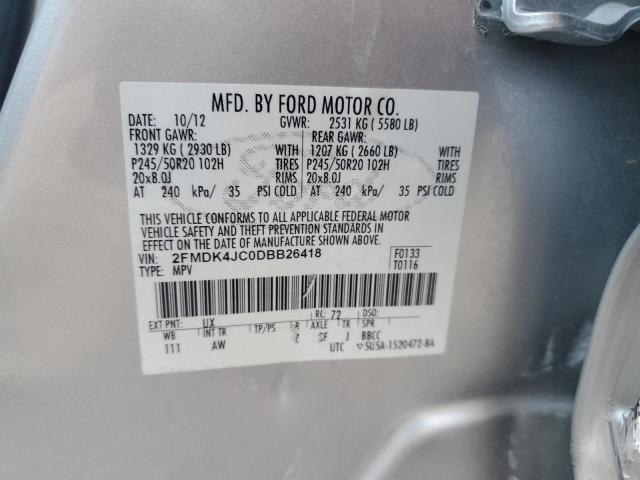 2013 FORD EDGE SEL #3287827113