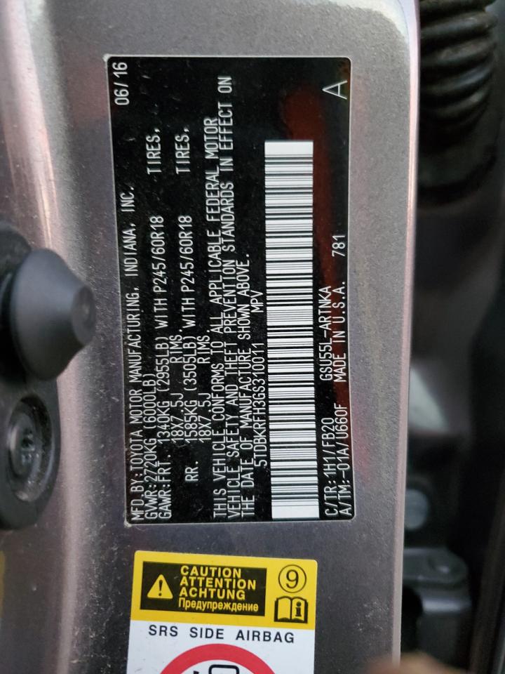 TOYOTA HIGHLANDER LE