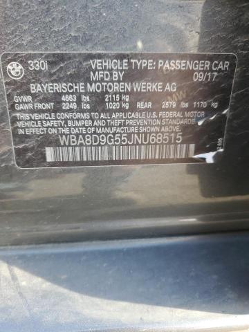 2018 BMW 330 XI #3301847366