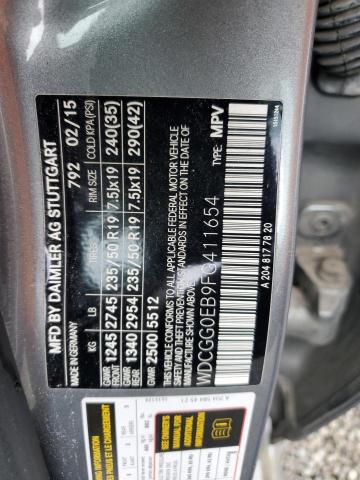 2015 MERCEDES-BENZ GLK 250 BL #3284620331