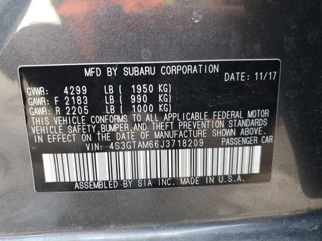 2018 SUBARU IMPREZA SP - 4S3GTAM66J3718209