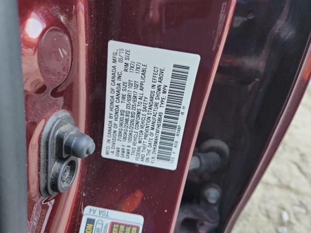 2015 HONDA CR-V EXL #3296305475