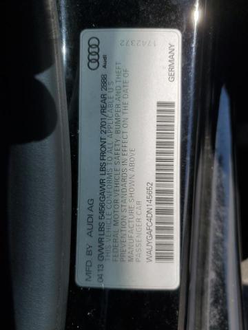 2013 AUDI A7 PREMIUM - WAUYGAFC4DN145652