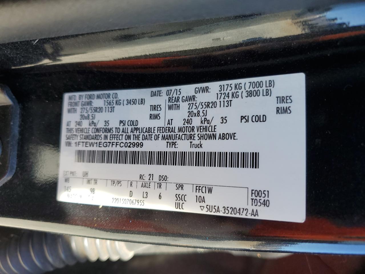 FORD F-150 SUPERCREW