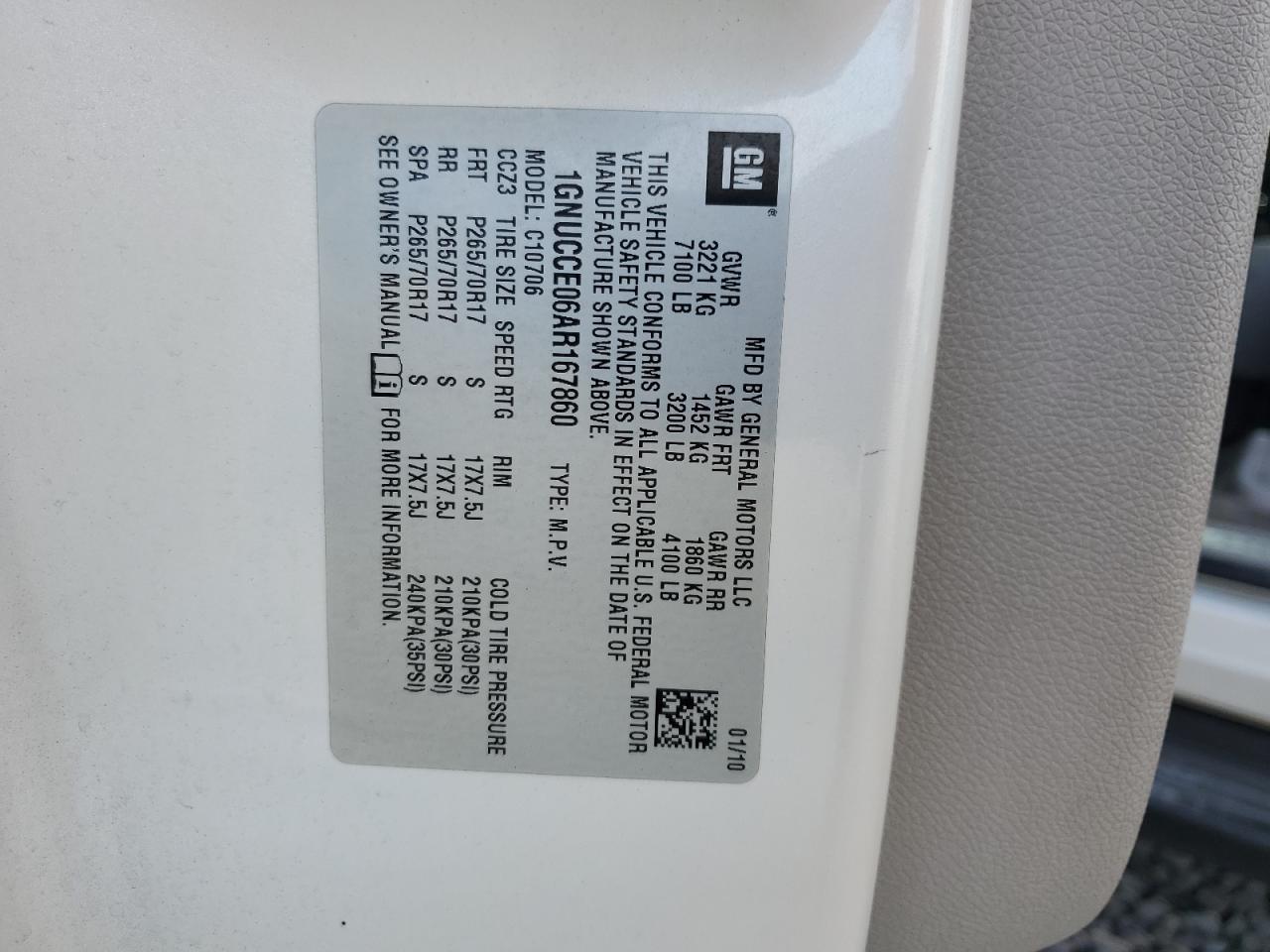 CHEVROLET TAHOE C1500 LTZ