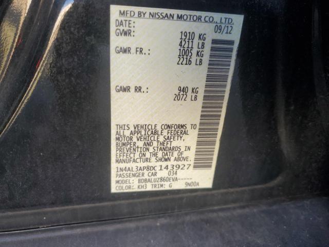 2013 NISSAN ALTIMA 2.5 #3296351166