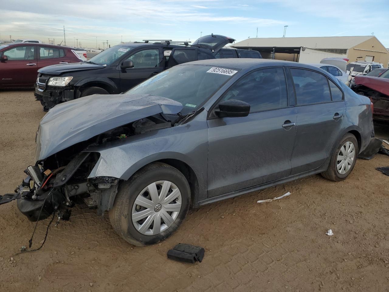 Lot #3292833594 2016 VOLKSWAGEN JETTA S