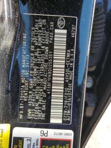 2013 TOYOTA CAMRY L #3296505654