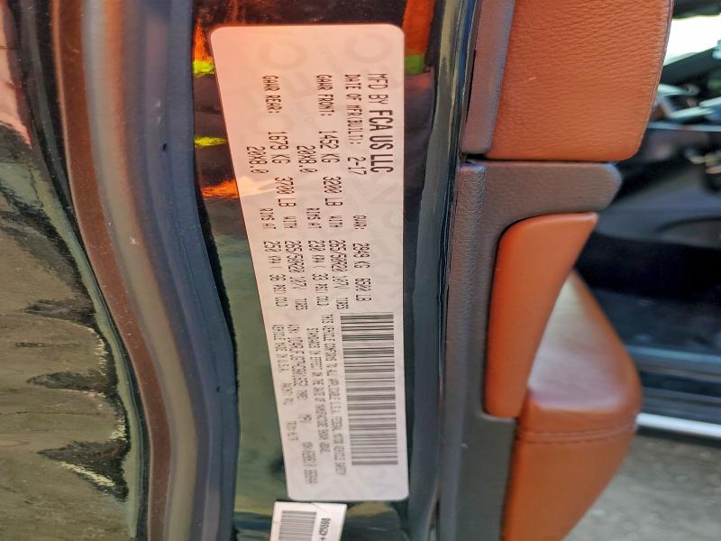 2017 JEEP GRAND CHER #3303663934