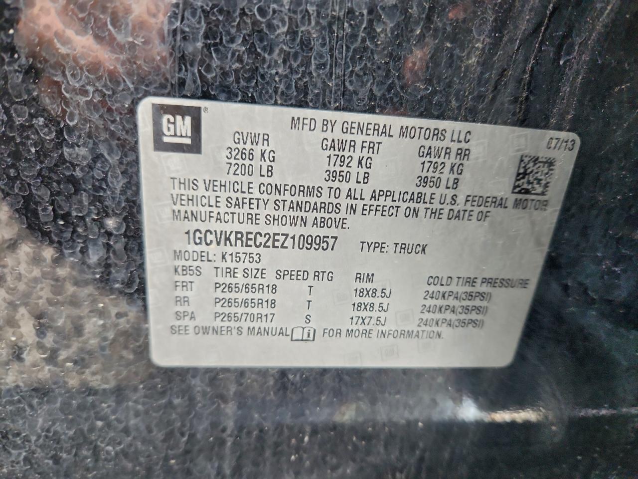 CHEVROLET SILVERADO K1500 LT