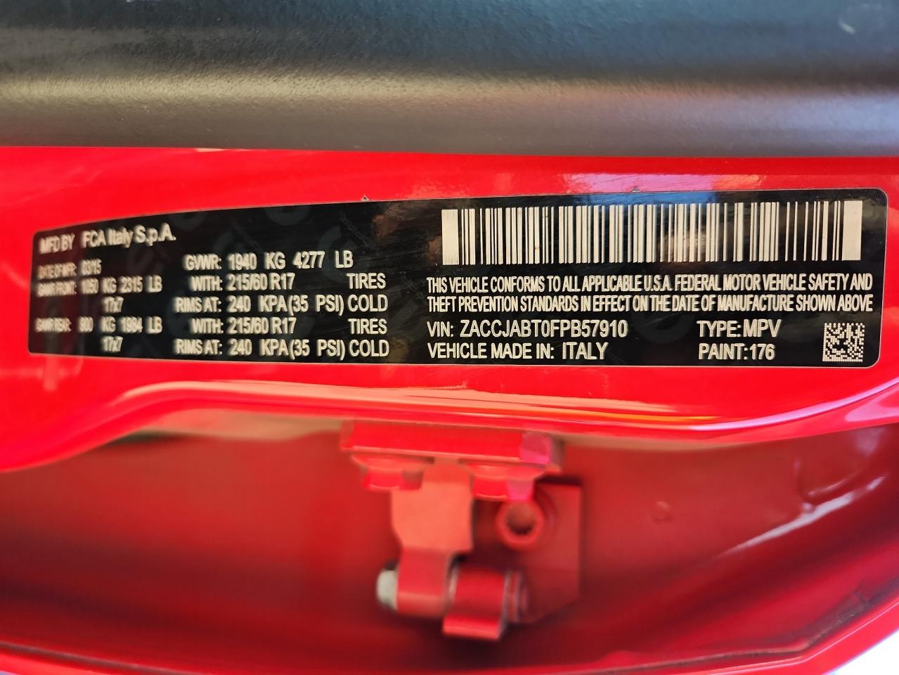 JEEP RENEGADE LATITUDE