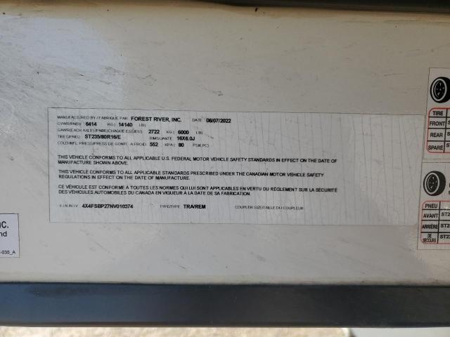 2022 WILDWOOD SALEM #3284704960