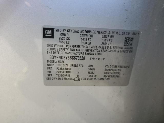 2011 CADILLAC SRX LUXURY #3317698065