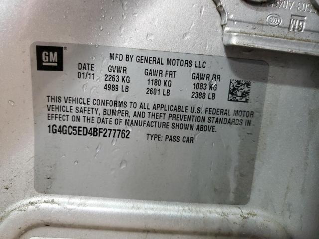 2011 BUICK LACROSSE C #3293453475