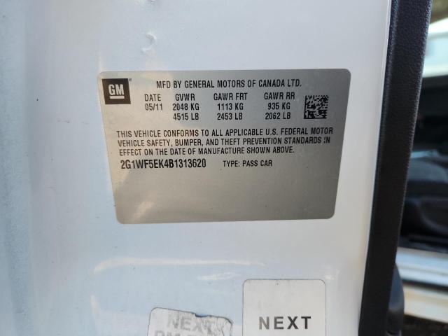 2011 CHEVROLET IMPALA LS - 2G1WF5EK4B1313620