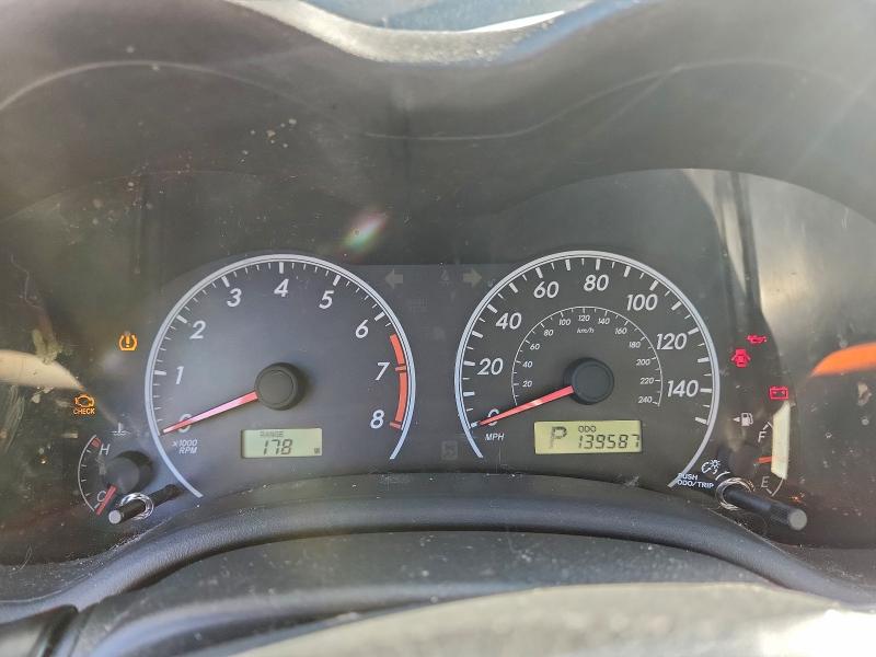 2012 TOYOTA COROLLA BA #3296976911