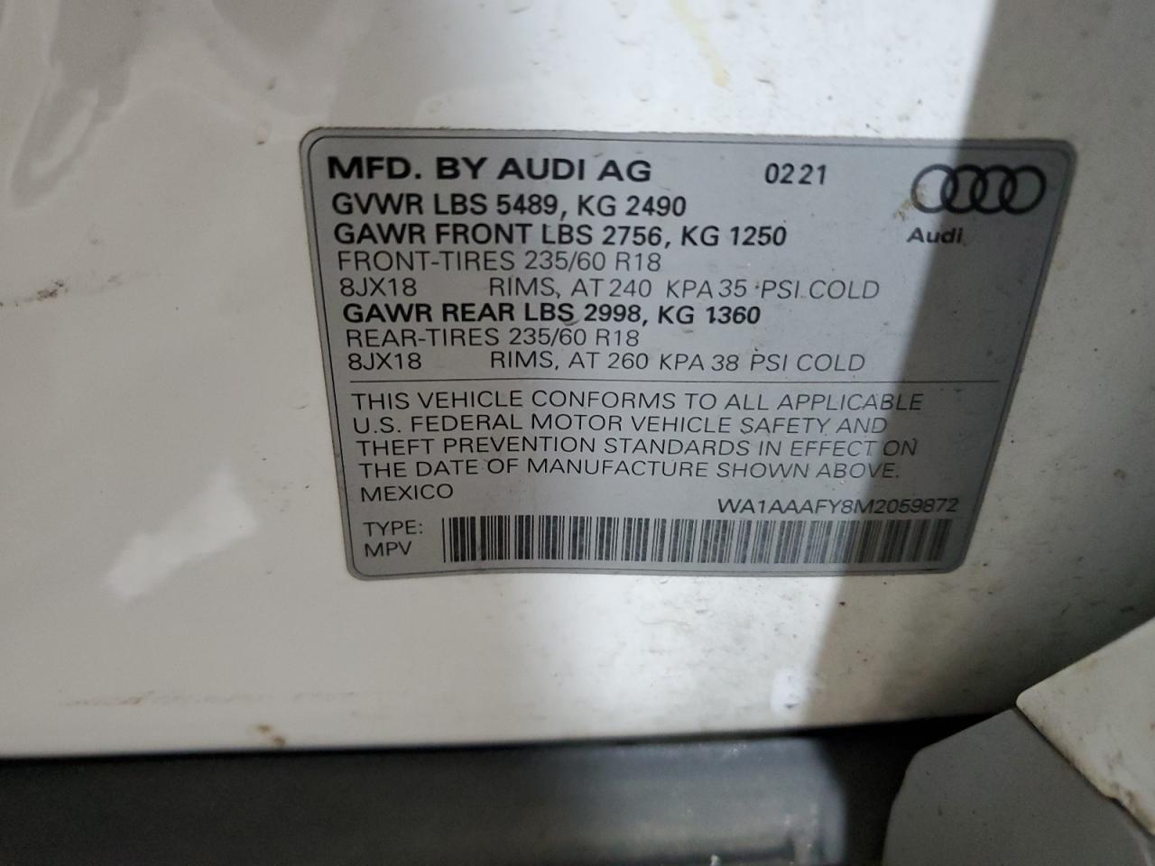AUDI Q5 PREMIUM