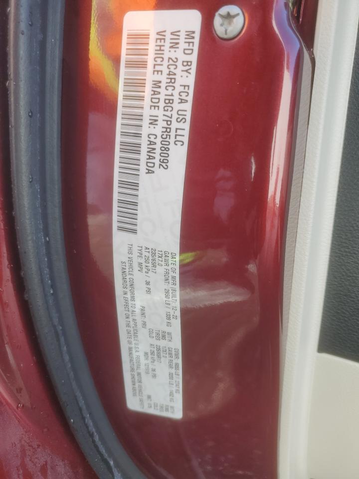 Lot #3304523436 2023 CHRYSLER PACIFICA T