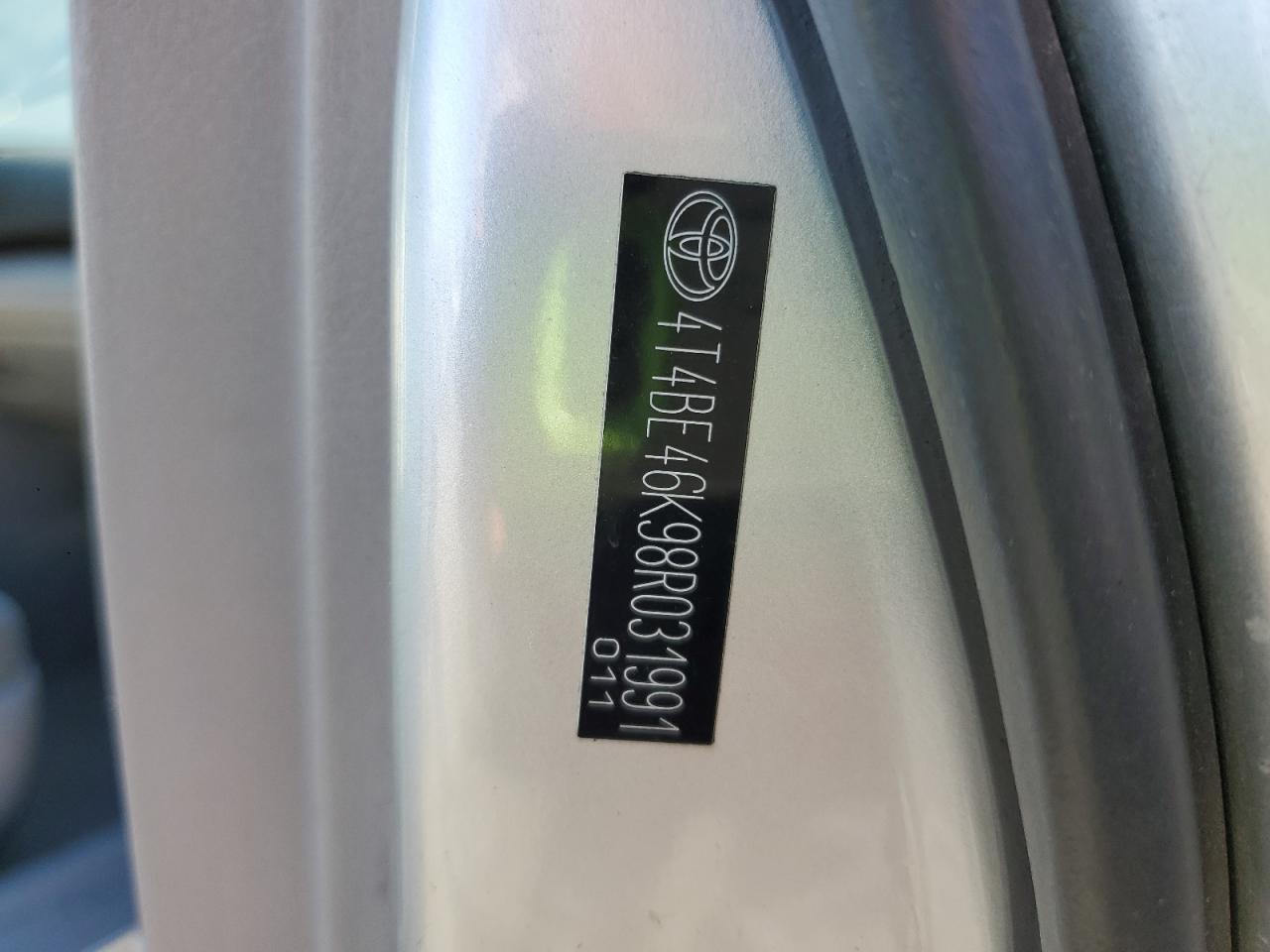 Lot #3293588442 2008 TOYOTA CAMRY CE