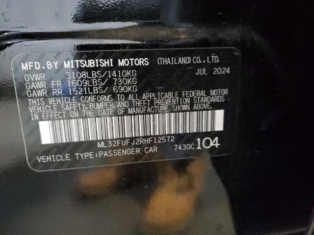 2024 MITSUBISHI MIRAGE G4 #3296330487