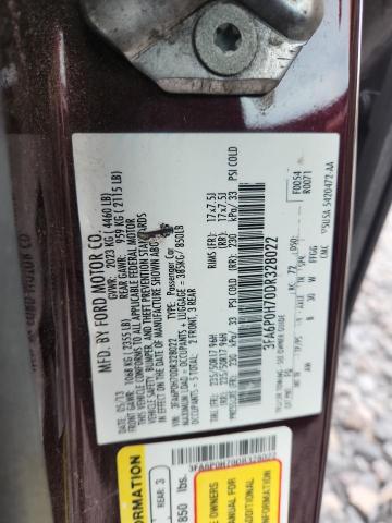 2013 FORD FUSION SE #3285720671