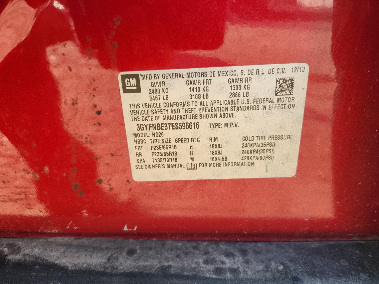 CADILLAC SRX LUXURY COLLECTION