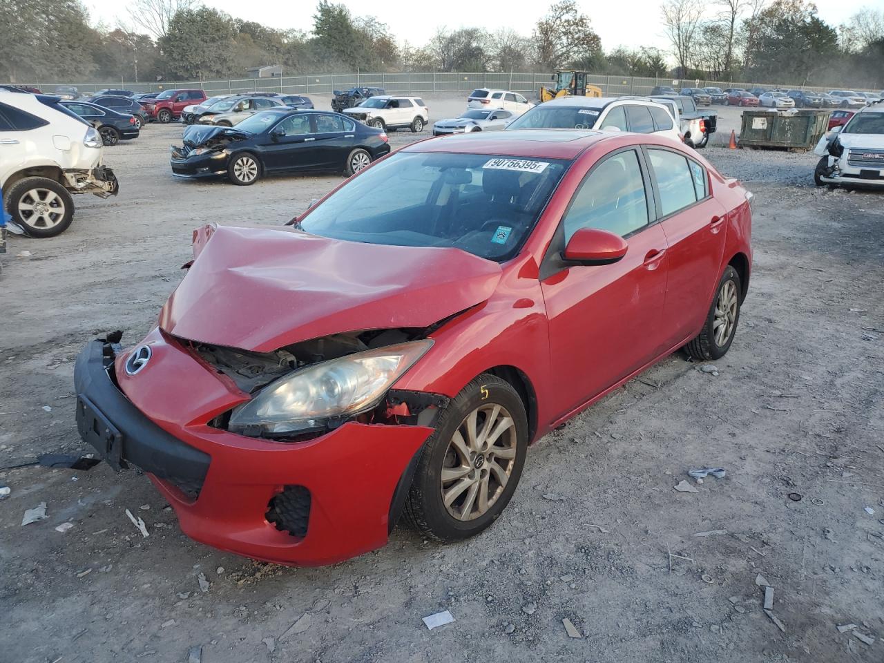 Lot #3287669052 2013 MAZDA 3 I