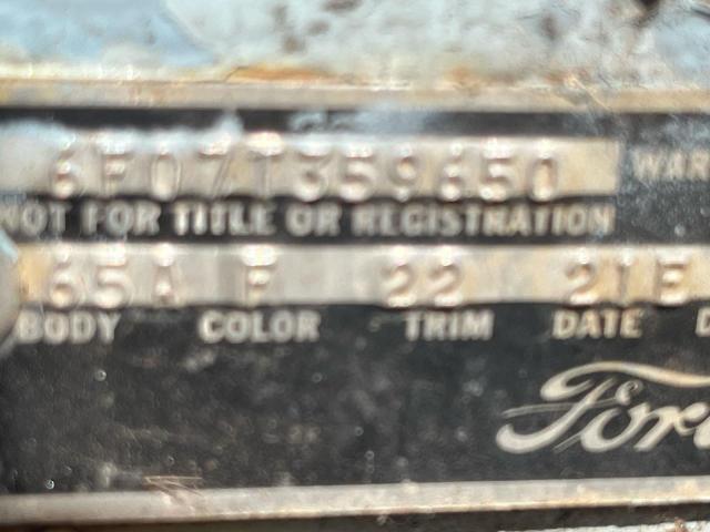 1966 FORD MUSTANG #3279551243